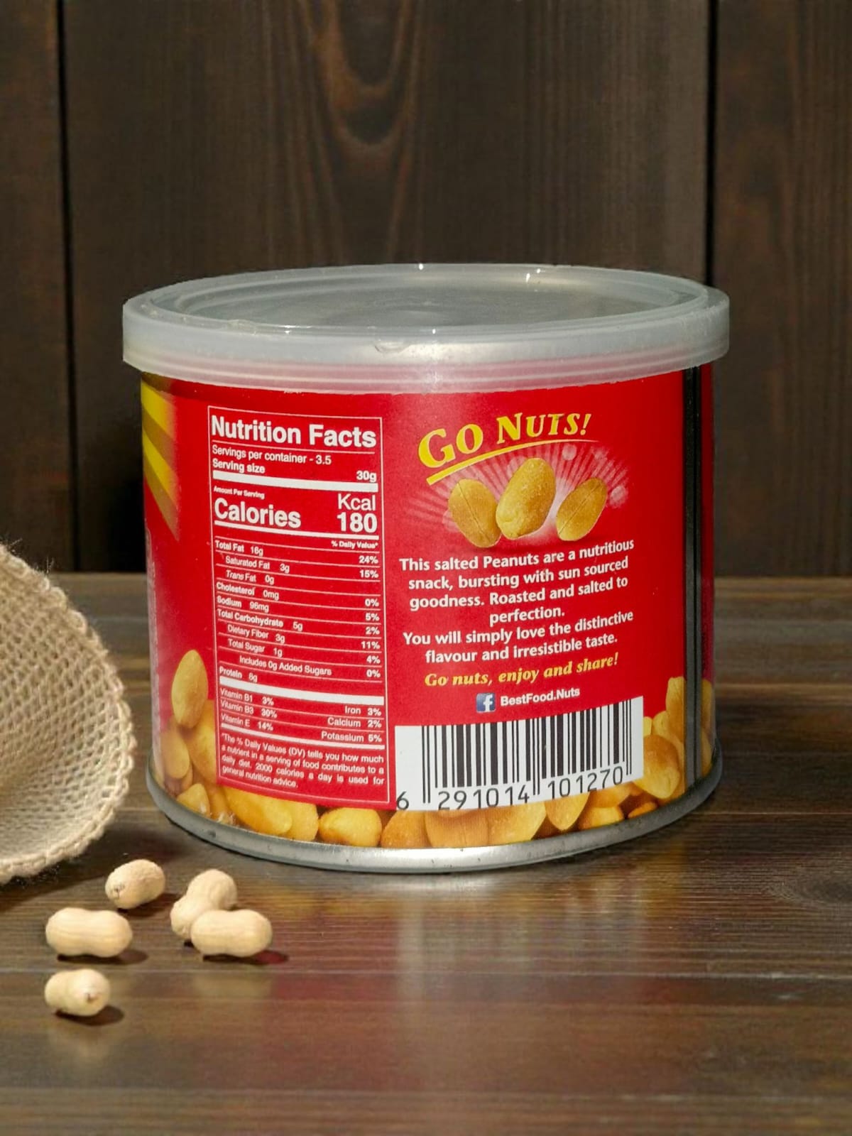 Best Salted Peanuts, 110 Gm